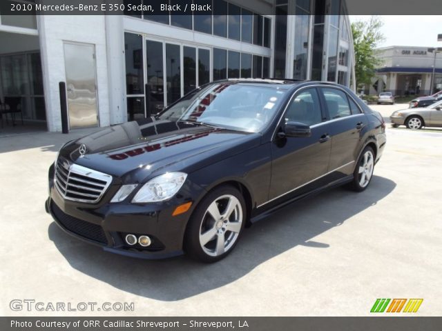 2010 Mercedes-Benz E 350 Sedan in Black