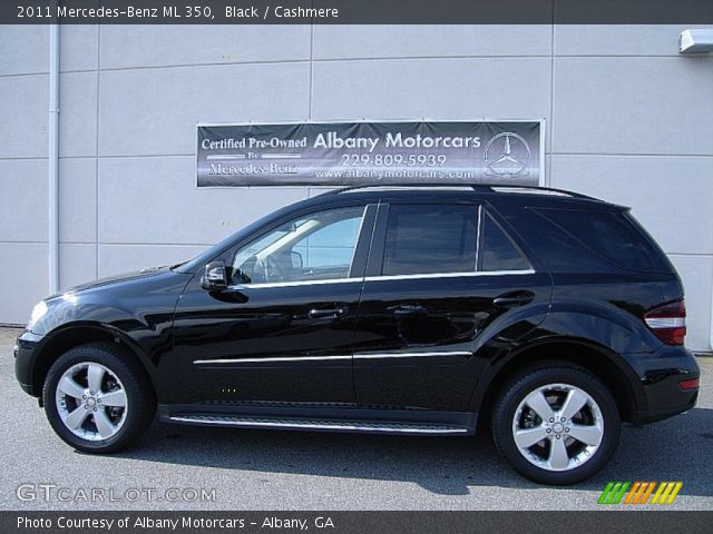 2011 Mercedes-Benz ML 350 in Black