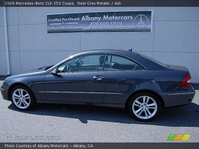 2009 Mercedes-Benz CLK 350 Coupe in Steel Grey Metallic