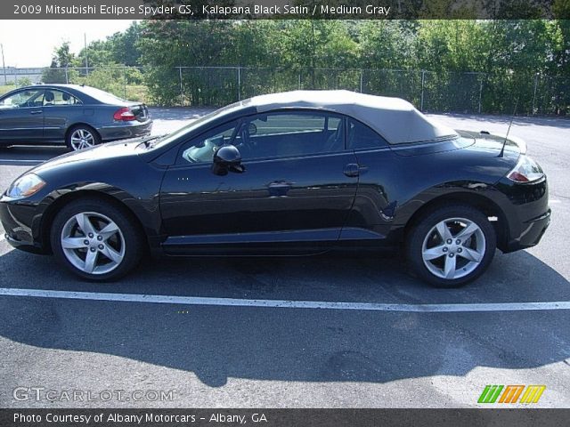 2009 Mitsubishi Eclipse Spyder GS in Kalapana Black Satin