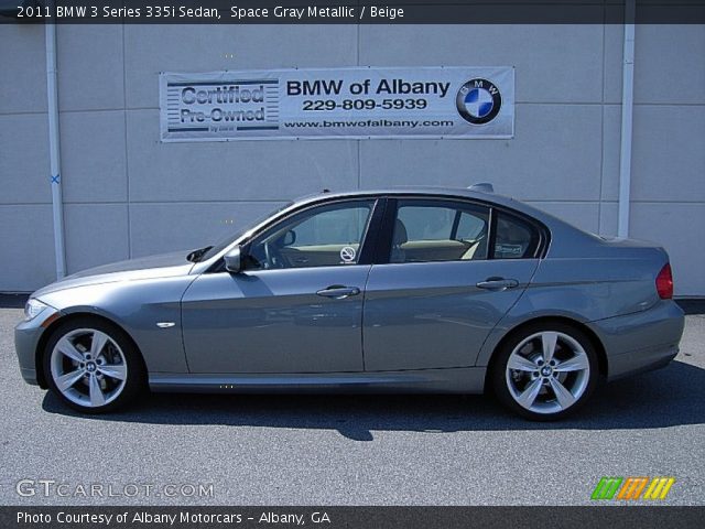 2011 BMW 3 Series 335i Sedan in Space Gray Metallic