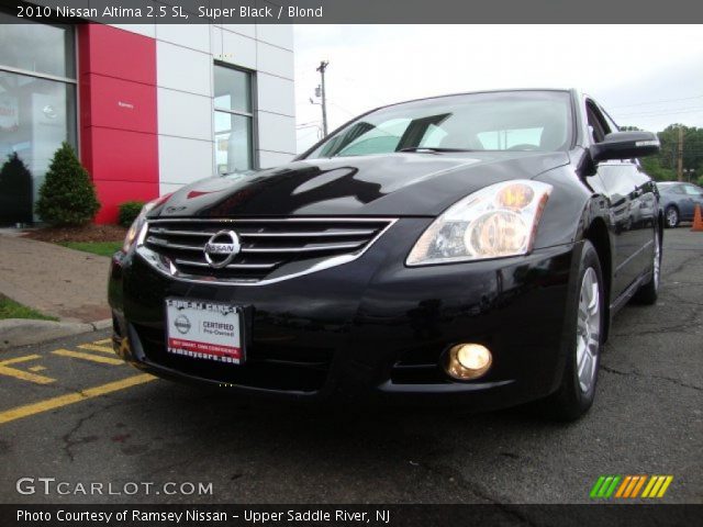 2010 Nissan Altima 2.5 SL in Super Black