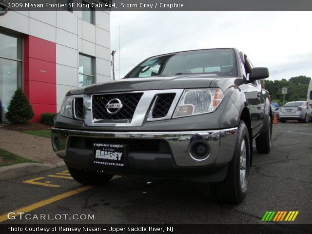2009 Nissan Frontier SE King Cab 4x4 in Storm Gray