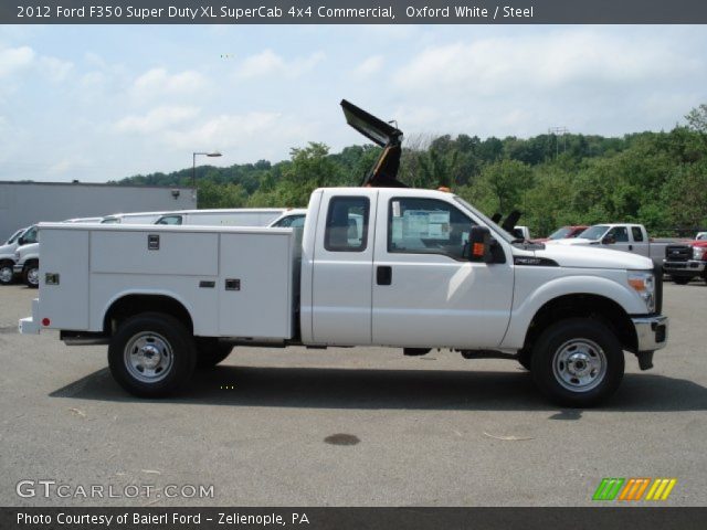 2012 Ford F350 Super Duty XL SuperCab 4x4 Commercial in Oxford White