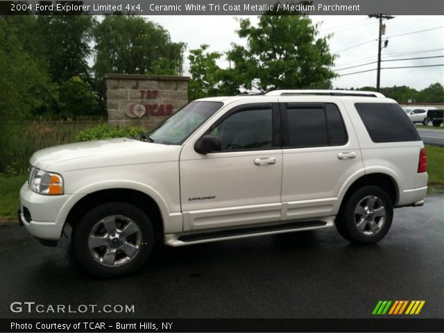 2004 Ford Explorer Limited 4x4 in Ceramic White Tri Coat Metallic