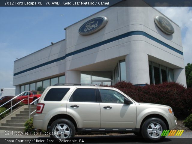 2012 Ford Escape XLT V6 4WD in Gold Leaf Metallic