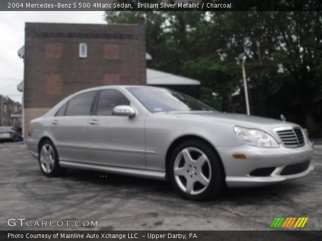 2004 Mercedes-Benz S 500 4Matic Sedan in Brilliant Silver Metallic