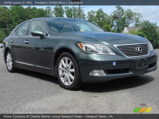 2008 Lexus LS 460 in Verdigris Green Mica