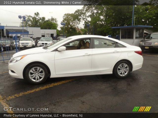 2012 Hyundai Sonata GLS in Shimmering White