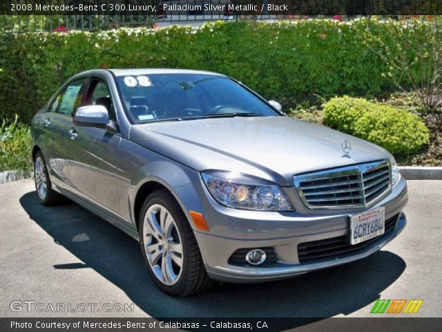 2008 Mercedes-Benz C 300 Luxury in Palladium Silver Metallic