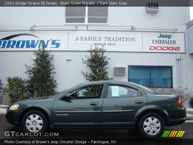 2001 Dodge Stratus SE Sedan in Shale Green Metallic