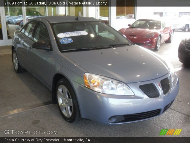 2009 Pontiac G6 Sedan in Blue Gold Crystal Metallic