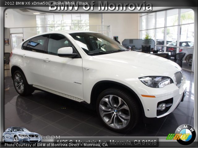 2012 BMW X6 xDrive50i in Alpine White