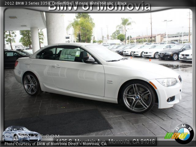 2012 BMW 3 Series 335is Convertible in Mineral White Metallic