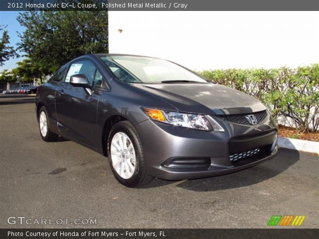 2012 Honda Civic EX-L Coupe in Polished Metal Metallic