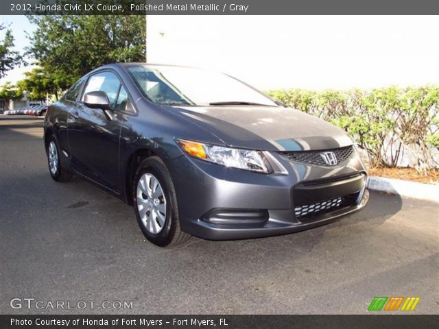 2012 Honda Civic LX Coupe in Polished Metal Metallic