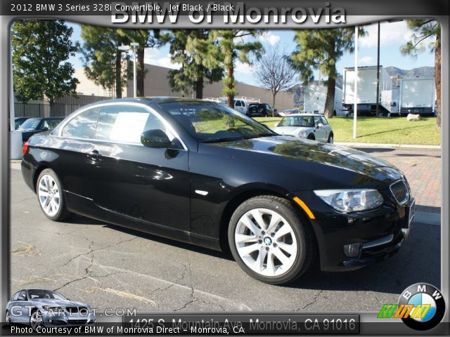 2012 BMW 3 Series 328i Convertible in Jet Black