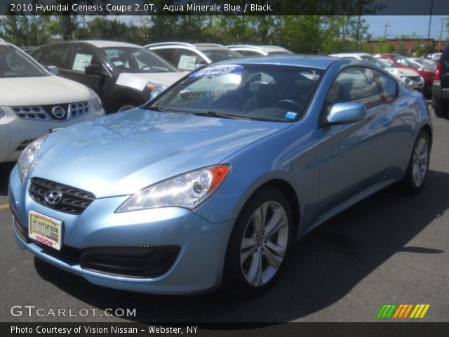 2010 Hyundai Genesis Coupe 2.0T in Aqua Minerale Blue