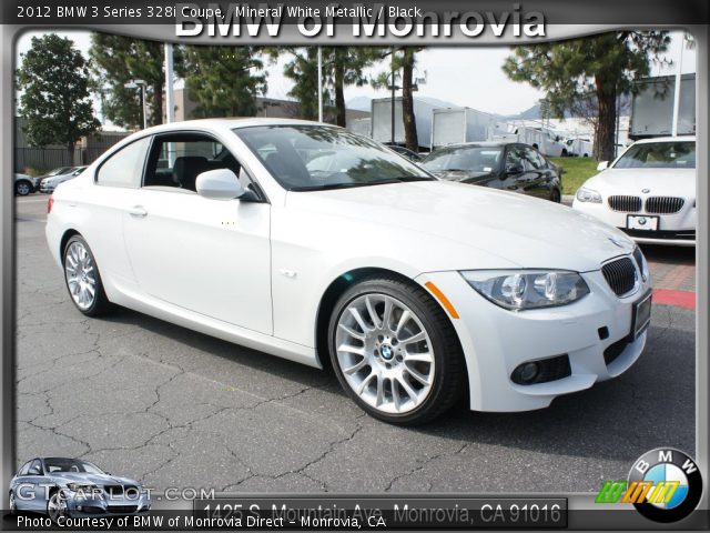 2012 BMW 3 Series 328i Coupe in Mineral White Metallic