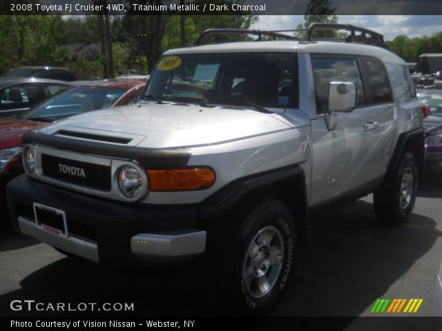 2008 Toyota FJ Cruiser 4WD in Titanium Metallic