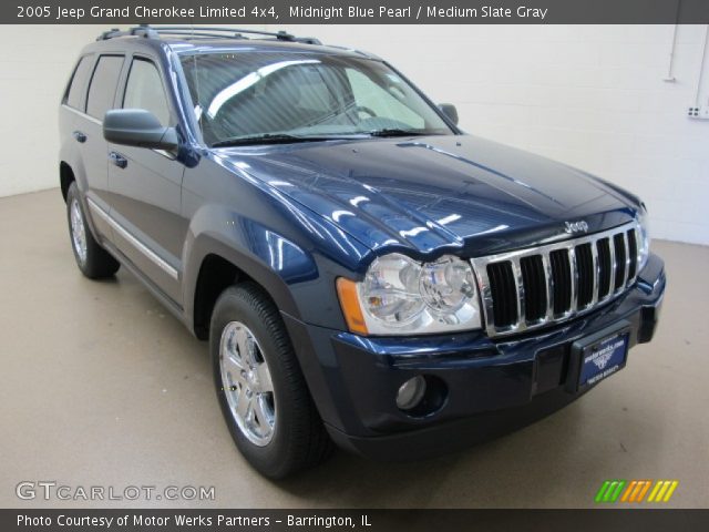 2005 Jeep Grand Cherokee Limited 4x4 in Midnight Blue Pearl