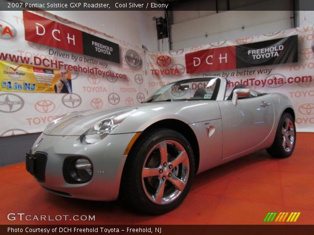 2007 Pontiac Solstice GXP Roadster in Cool Silver