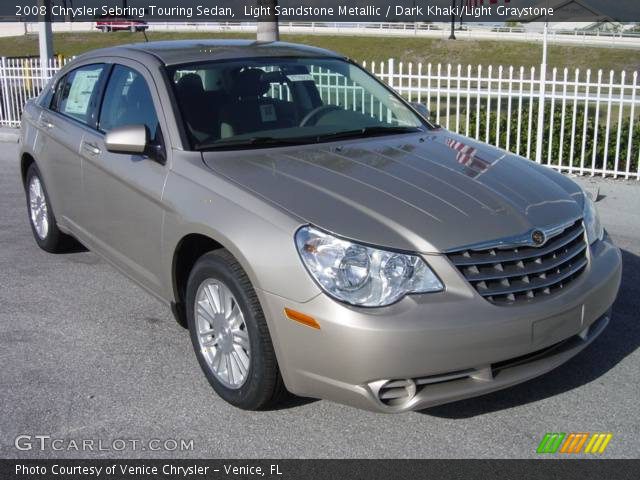 2008 Chrysler Sebring Touring Sedan in Light Sandstone Metallic