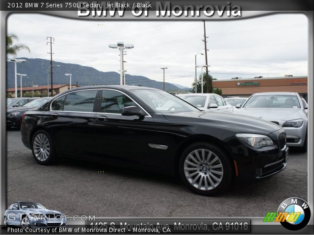 2012 BMW 7 Series 750Li Sedan in Jet Black