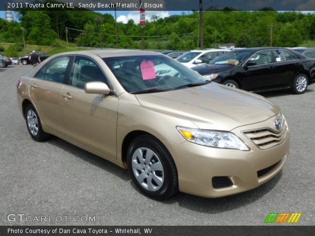 2011 Toyota Camry LE in Sandy Beach Metallic