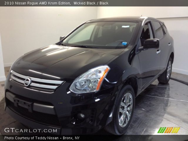 2010 Nissan Rogue AWD Krom Edition in Wicked Black