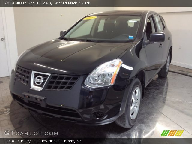 2009 Nissan Rogue S AWD in Wicked Black