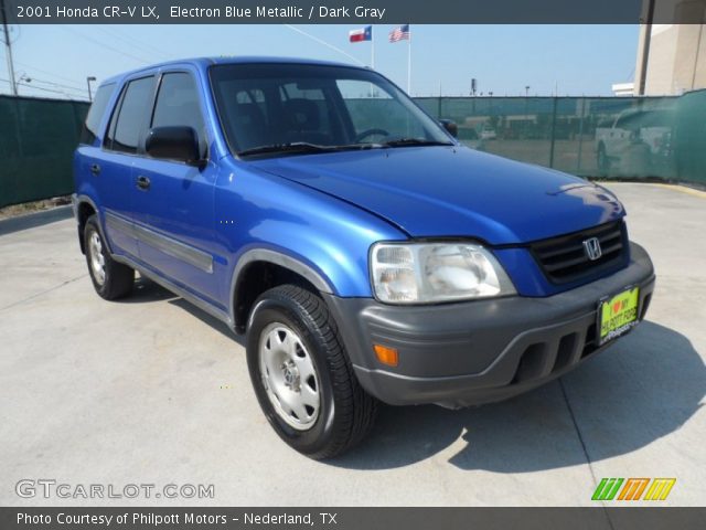 2001 Honda CR-V LX in Electron Blue Metallic