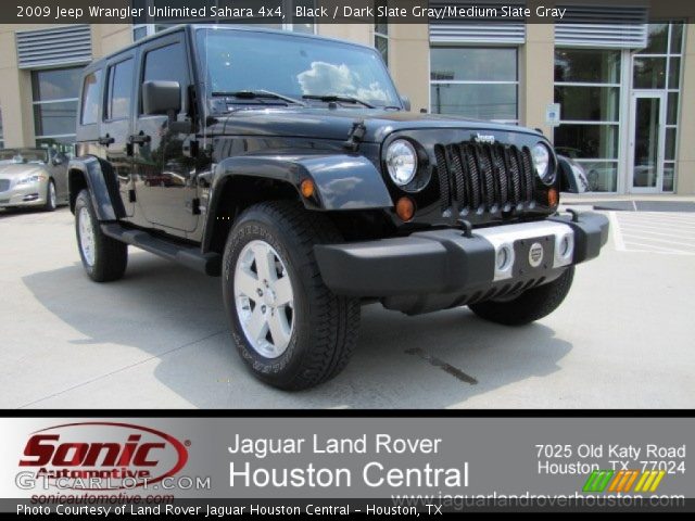 2009 Jeep Wrangler Unlimited Sahara 4x4 in Black