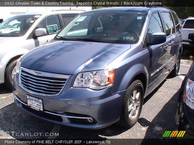 2012 Chrysler Town & Country Touring in Sapphire Crystal Metallic