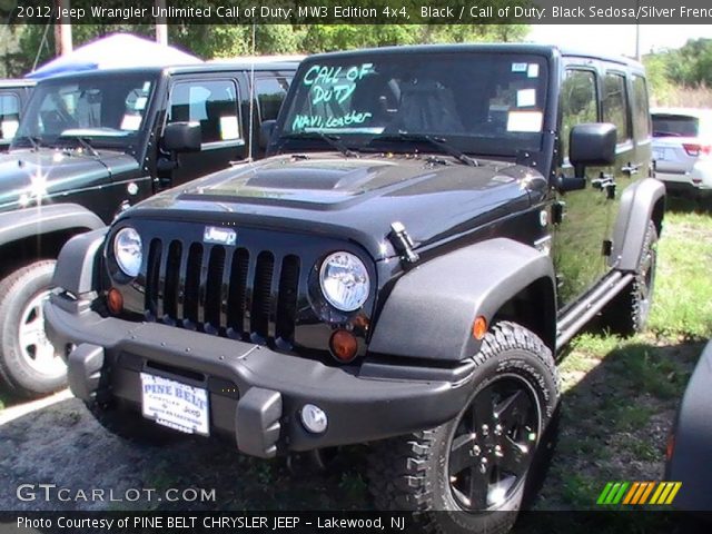 2012 Jeep Wrangler Unlimited Call of Duty: MW3 Edition 4x4 in Black