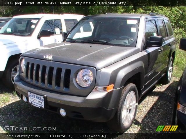 2012 Jeep Patriot Latitude 4x4 in Mineral Gray Metallic