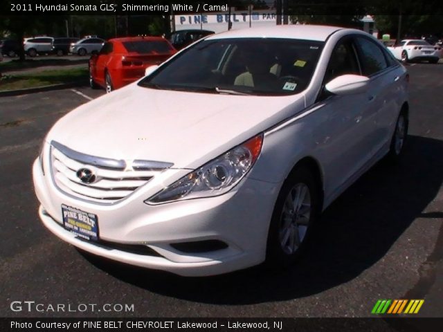 2011 Hyundai Sonata GLS in Shimmering White