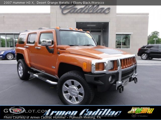 2007 Hummer H3 X in Desert Orange Metallic