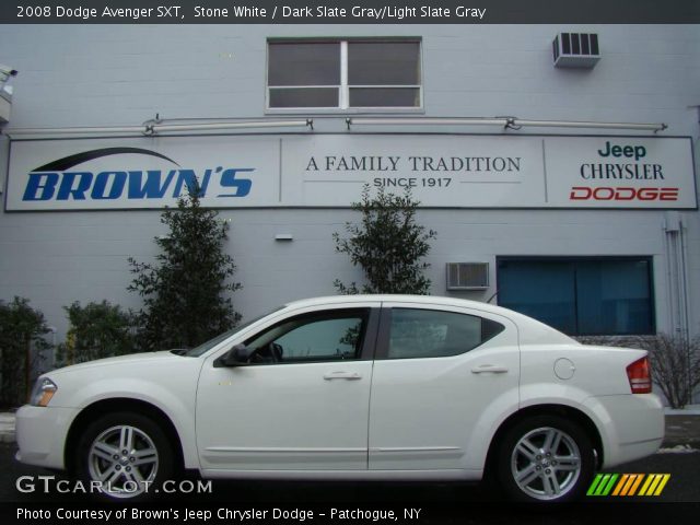 2008 Dodge Avenger SXT in Stone White