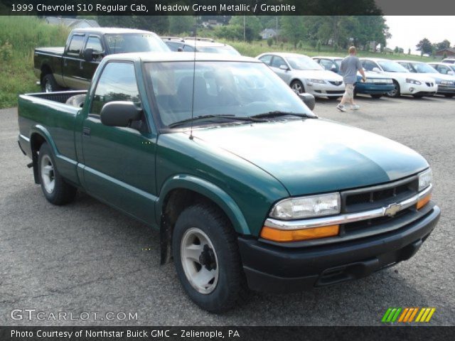 1999 Chevrolet S10 Regular Cab in Meadow Green Metallic