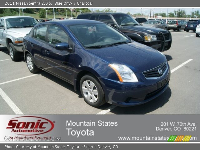 2011 Nissan Sentra 2.0 S in Blue Onyx