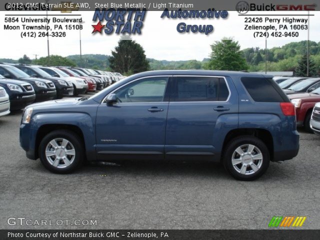 2012 GMC Terrain SLE AWD in Steel Blue Metallic