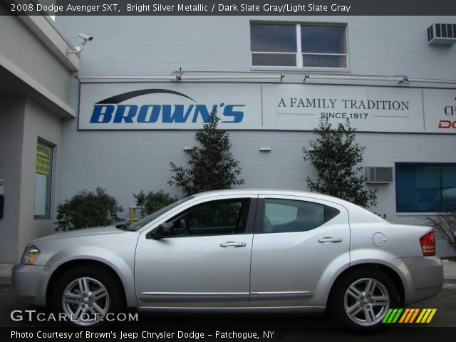2008 Dodge Avenger SXT in Bright Silver Metallic