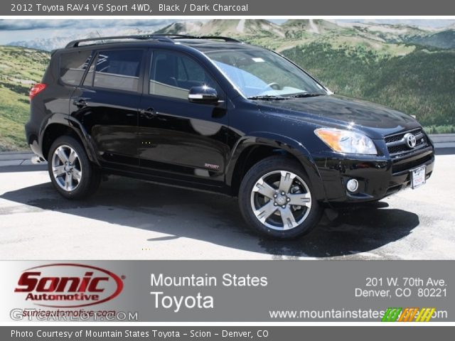 2012 Toyota RAV4 V6 Sport 4WD in Black