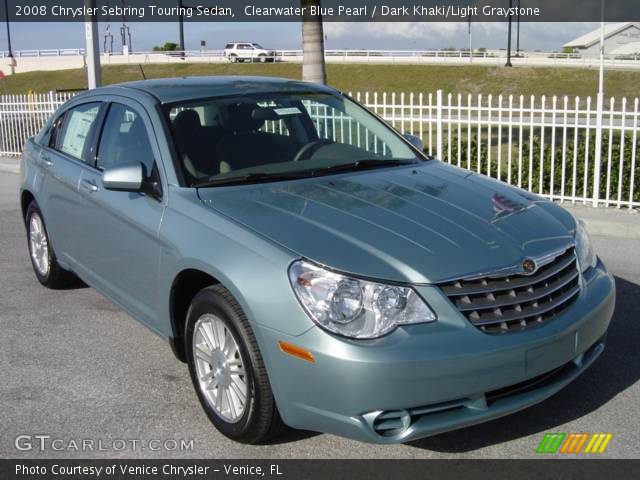 2008 Chrysler Sebring Touring Sedan in Clearwater Blue Pearl