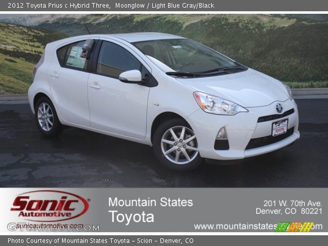 2012 Toyota Prius c Hybrid Three in Moonglow
