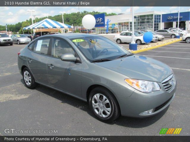 2010 Hyundai Elantra GLS in Natural Khaki