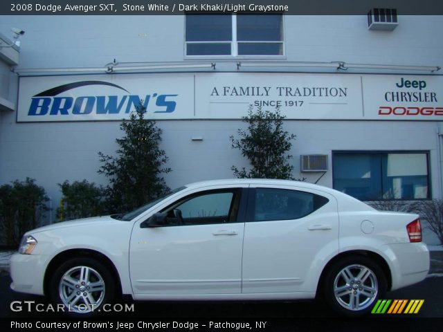 2008 Dodge Avenger SXT in Stone White