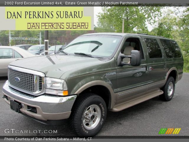 2002 Ford Excursion Limited 4x4 in Estate Green Metallic