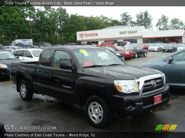 2009 Toyota Tacoma Access Cab in Black Sand Pearl